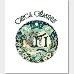 "Spanish Fusion: Vintage Gemini Spice" _ Zodiac Horoscope Star Signs Posters and Art